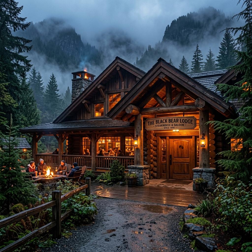 O lendário Restaurante Rústico